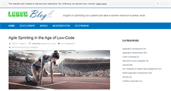 Desktop Screenshot of blog.lansa.com